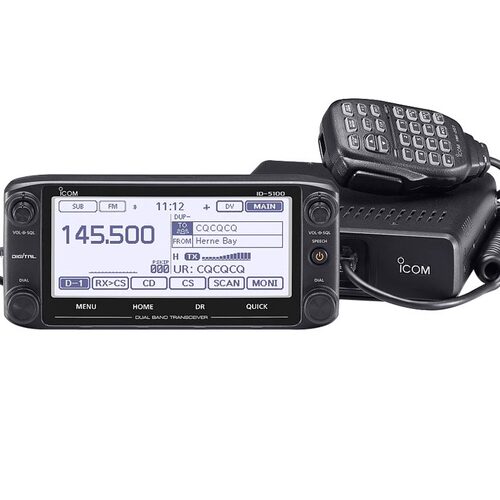 ICOM  ID-5100E双段双显数字车载对讲机升级款车载台