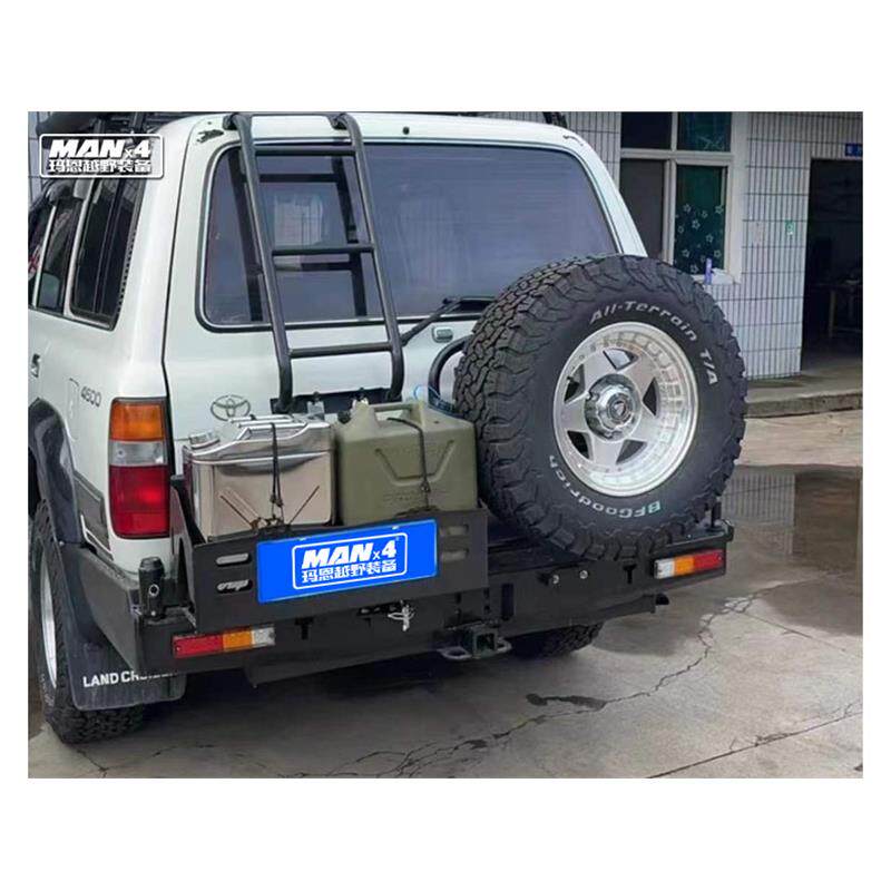 适用于陆地巡洋舰4500兰德酷路泽LC80改装后杠 防撞杠 后护杠