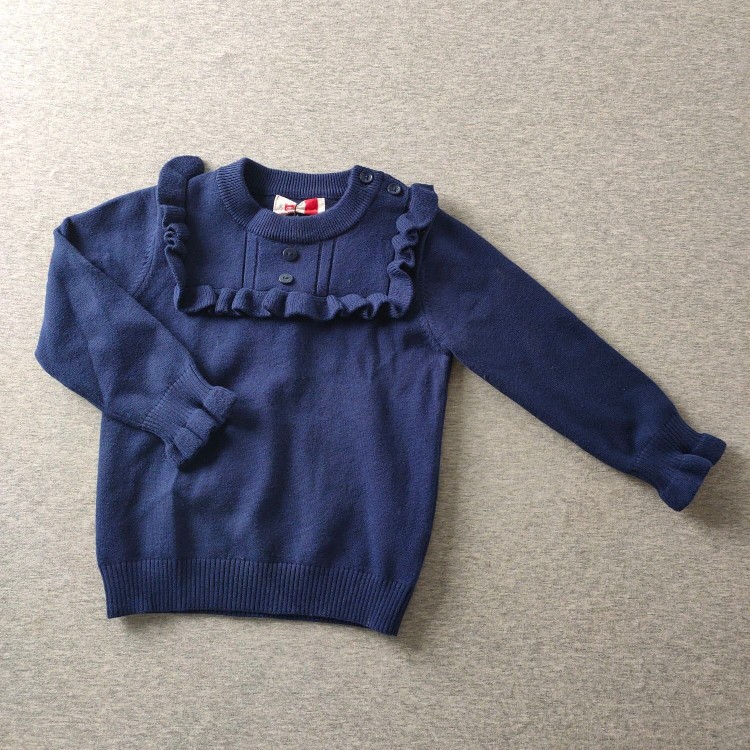 小猪班纳全新90/100码儿童长袖针织衫90/100码，全新正品三标齐全