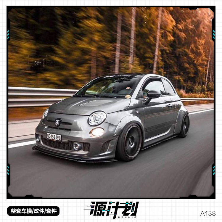 1/24Abarth595EVO树脂宽体