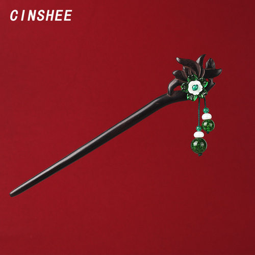CINSHEE复古风木质发簪
