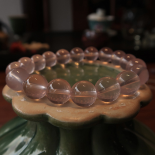 纯净 能量 星光粉 天然粉水晶手串 补火 温柔力