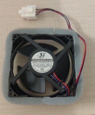 适用于美的冰箱风扇配件大全HTFANNER .HTD09232D12X DC12V 0.08A