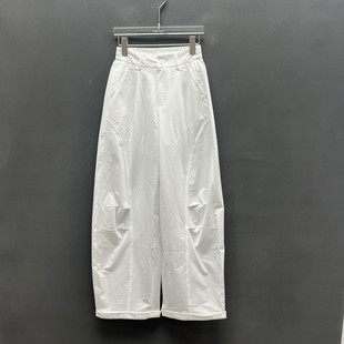 高腰弯刀裤 欧洲站2026春季 新款 时尚 6830 女宽松显瘦百搭休闲裤