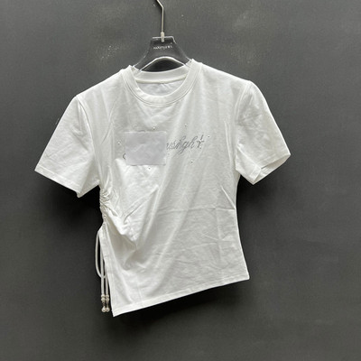 欧洲站2026春款字母印花短袖T恤