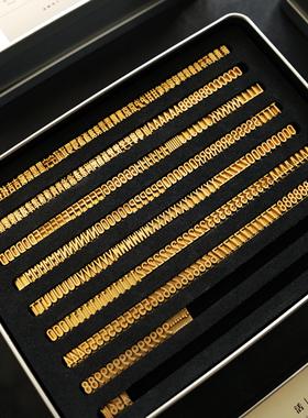 车牌活字 车牌烫金造具MAXITA车牌烫金烫印 车牌简称模具车牌压印