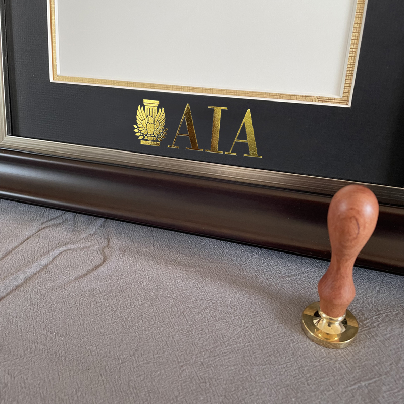 GIA 宝石类NGTC  AISG Gem-AAIA建筑 SCA咖啡法国蓝带证书展示框