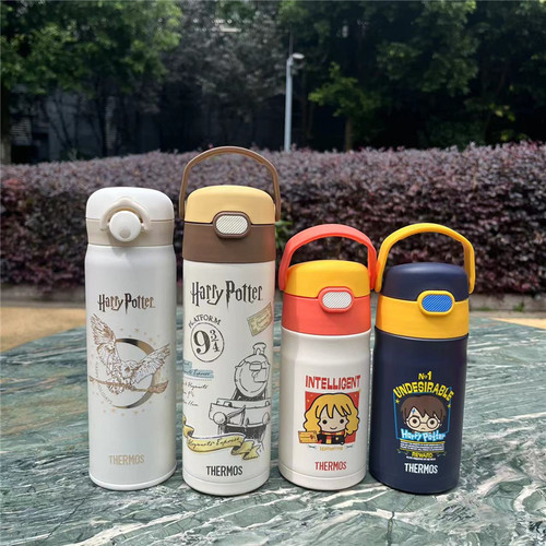 膳魔师哈利比特联名保温吸管杯