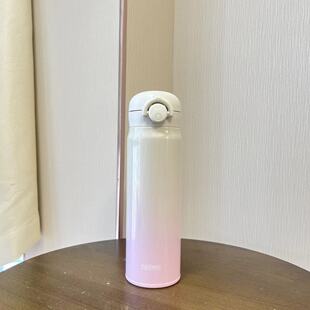 日本25年限定膳魔师渐变色保温杯304不锈钢水杯500ML男士商务高档