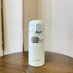 日本本土膳魔师THERMOS吸管杯304不锈钢简约FKA洗碗机可用女士杯