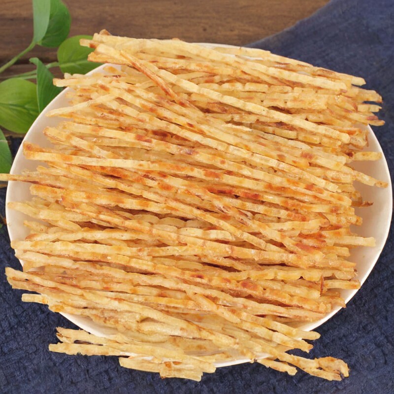 青岛特产明太鱼丝炭烤即食送礼礼盒零食鳕鱼片鳕鱼肉烘焙鳕鱼丝