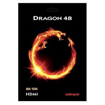 美国Audioquest线圣Dragon 48 龙48 HDMI线8K-10K高清音频视频线