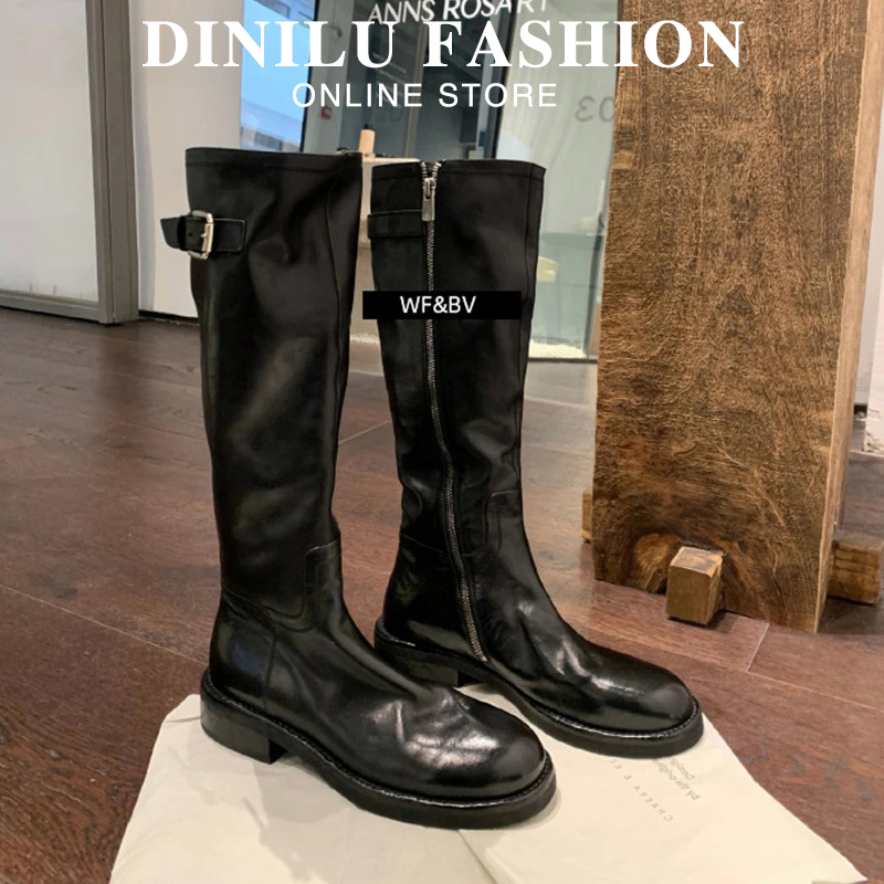 大码长靴女41-43长筒靴