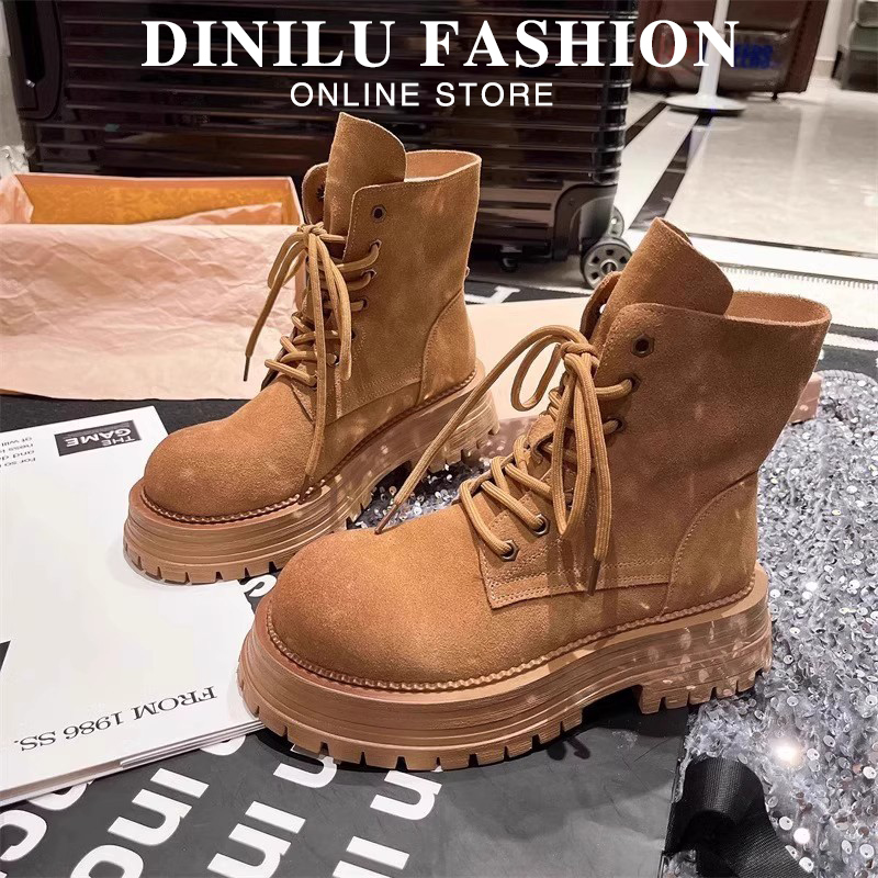 大码鞋女41到43码马丁靴女短靴