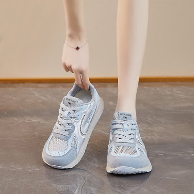 女士超轻钢头劳保鞋轻便透气