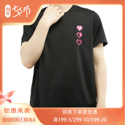 阿迪达斯正品男士运动短袖