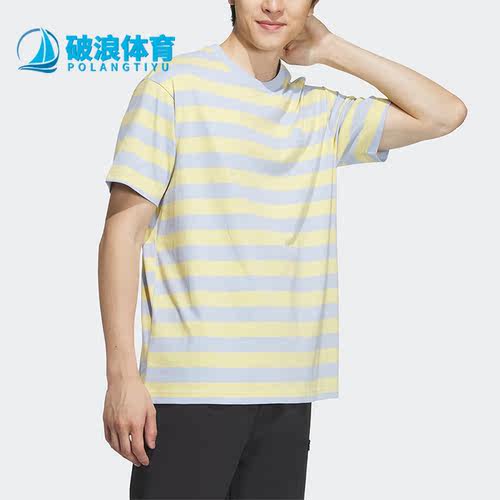 阿迪达斯男女运动短袖
