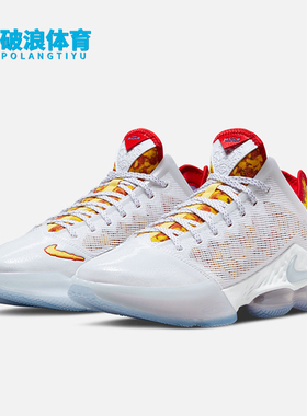 Nike/耐克正品LeBron 19 LBJ詹姆斯男士实战篮球鞋DQ8343-100
