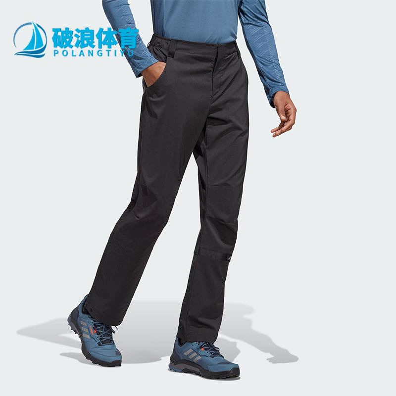 阿迪达斯男士运动简约长裤