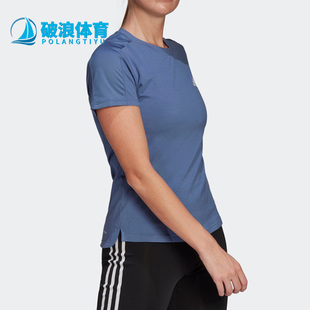 潮流运动圆领短袖 休闲女子时尚 GL4003 阿迪达斯正品 Adidas
