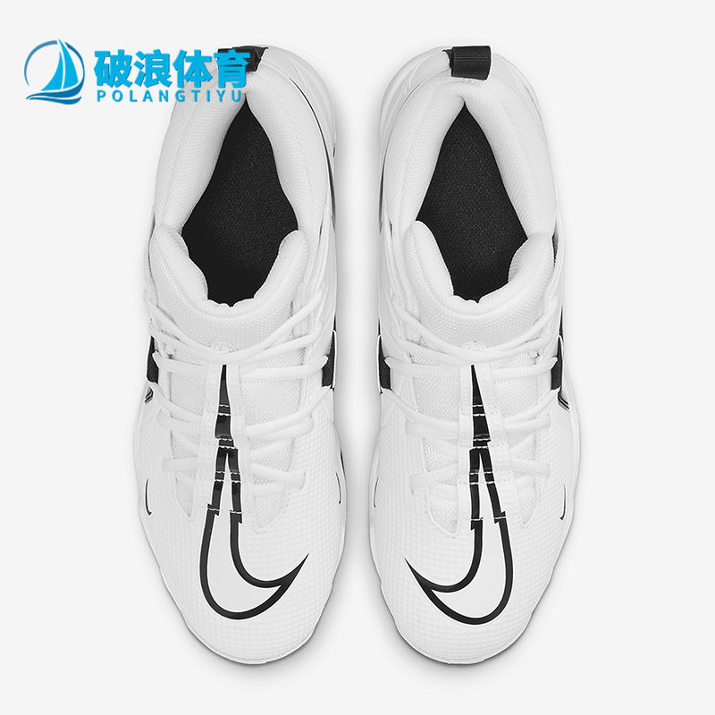Nike/耐克正品春季新款男子耐磨缓震中帮橄榄球鞋 CV0582-100