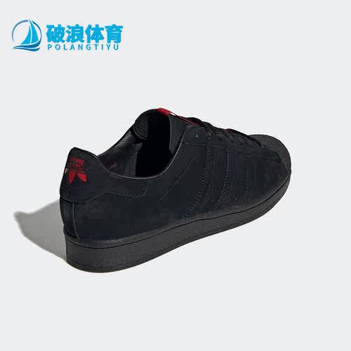 阿迪达斯三叶草男耐磨运动板鞋