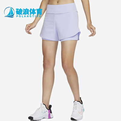 耐克夏季透气女子运动休闲短裤