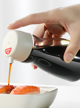 日式玻璃酱油瓶家用厨房专用生抽醋调料瓶香油瓶分装小玻璃倒油壶