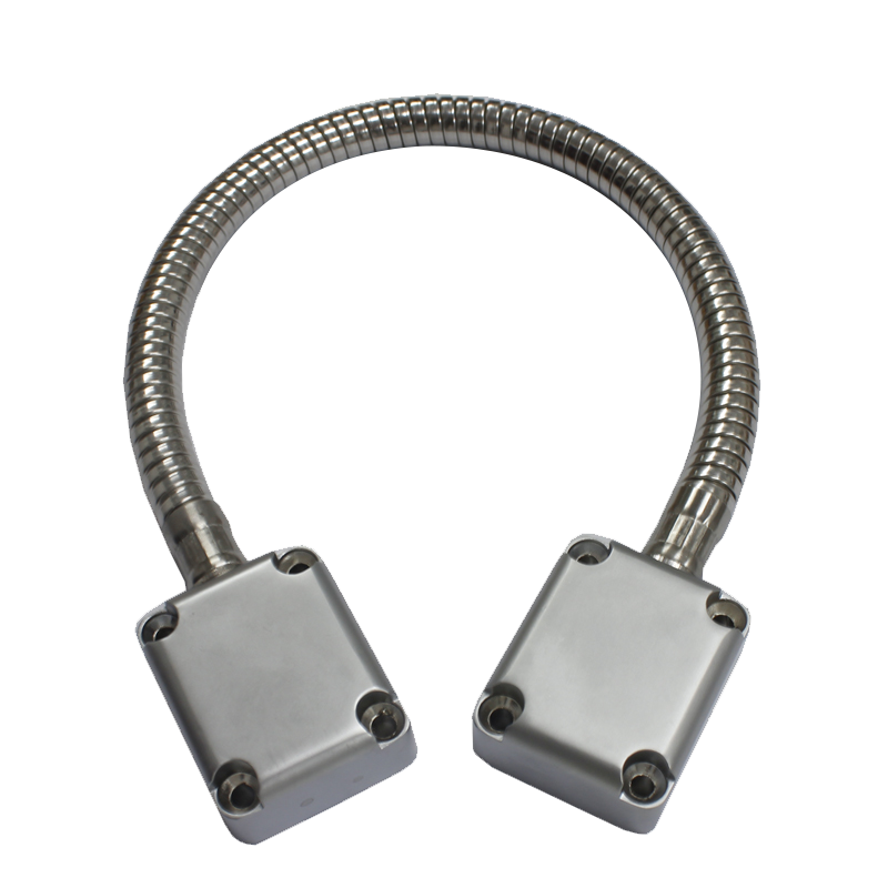 过线保护器不锈钢防夹穿线管网线导线护线软管金属弹簧门禁过线器