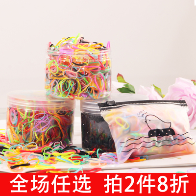 彩色儿童皮筋一次性不易断