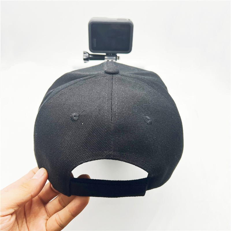 适用gopro10头戴支架头带帽子hero9/8/7/6帽子夹5配件insta360one