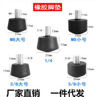 Anti-slip rubber foot pads, M8 standard screws, 1/4 and 3/8 screw joints, mirrorless camera tripod accessories thumbnail 7