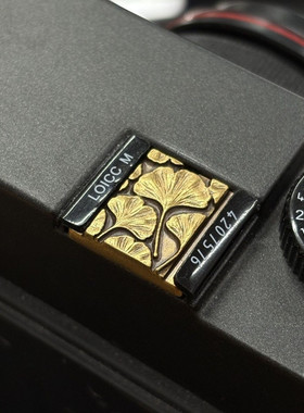 相机热靴盖富士xt50xm5xt5xt30二代xh2sx100vi快门按钮尼康zf配件