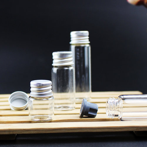 铝盖玻璃瓶西林瓶小号迷你