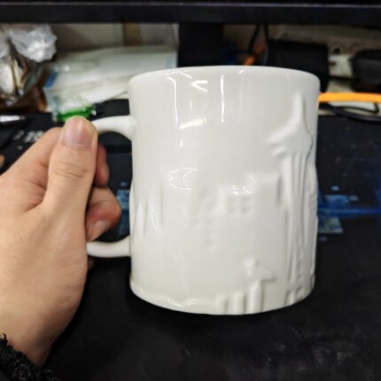 丰竹清仓陶瓷杯瓷会议杯办公杯促销礼品杯马克杯