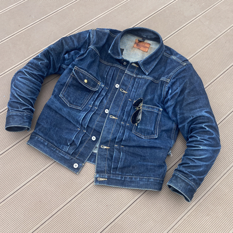 复刻111MJ复古原牛养牛夹克