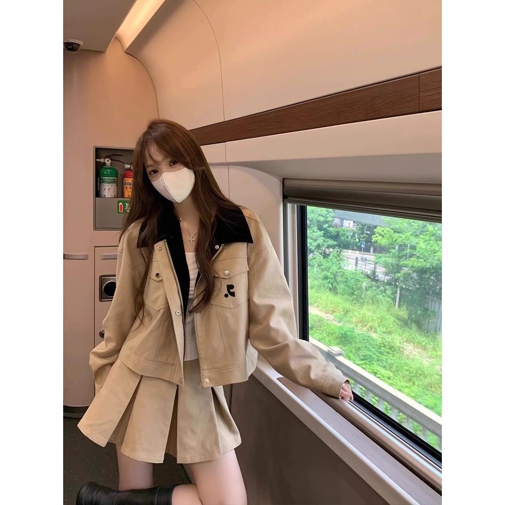 【韩国购】Restandrecreation韩系温柔风复古长袖夹克休闲外套女