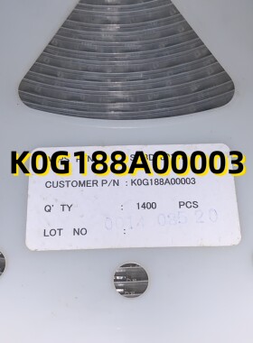 K0G188A00003 SRBD180101 10+ SMD 原装现货