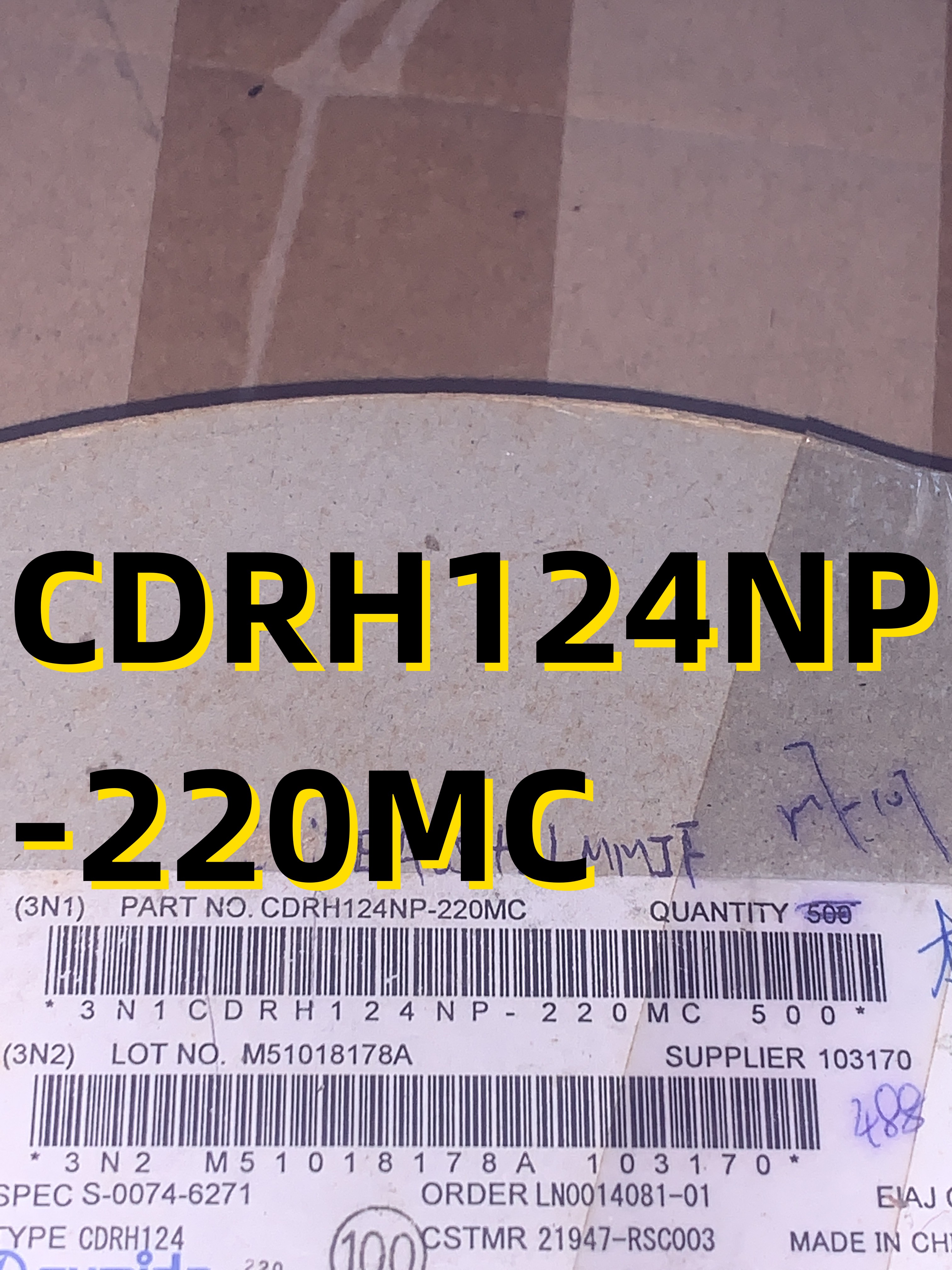 CDRH124NP-220MC 05+ CDRH124 原装现货