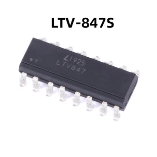 LTV-847S SMD-16 原装正品 贴片晶体管输出光电耦合器芯片