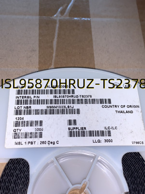 ISL95870HRUZ-TS2378 12+ QFN16 原装现货