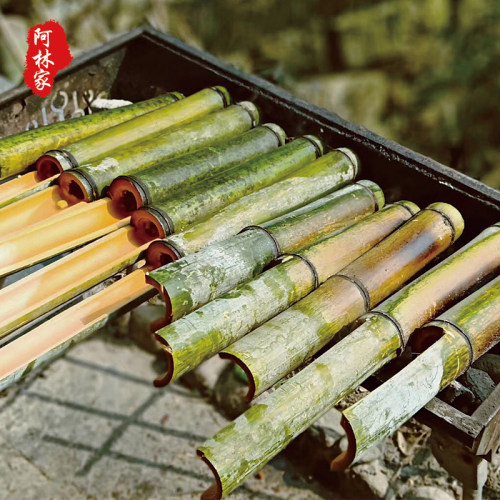 竹筒饭粽子模具现砍现做新鲜