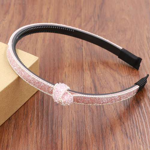 水晶发卡儿童发箍女童简约百搭