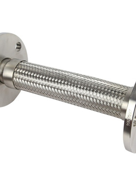 304不锈钢法兰金属工业波纹管防爆软管接头钢丝高温高压蒸汽链接