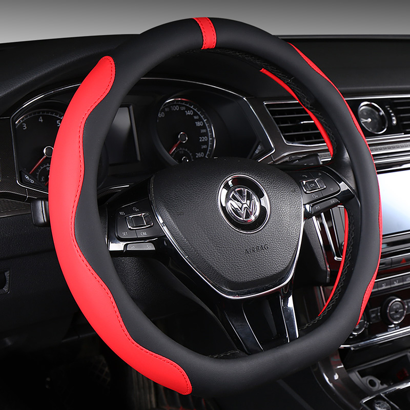上汽大众ID.4X途观X辉昂途安ID3威然ID6方向盘套汽车把套免手缝皮