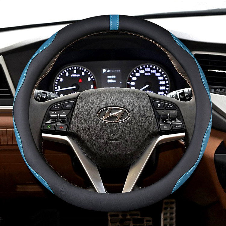 现代瑞纳悦纳RV名图i30领动瑞奕逸行悦动专用汽车方向盘套女把套