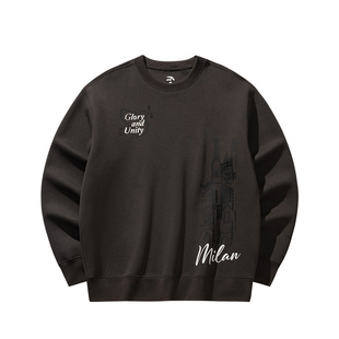 ANTA/安踏秋季新款ICONIC男子户外弹力动型科技套头卫衣152548711