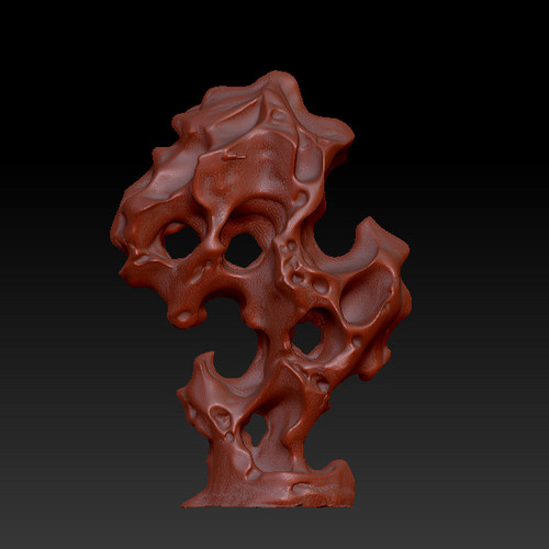 三维图 圆雕图 模型 3D STL 精雕 木雕 雕刻图T太湖石251122