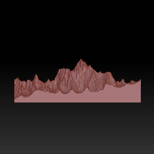 三维图 圆雕图 模型 3D STL 精雕图珠玛琅玛峰Z26613