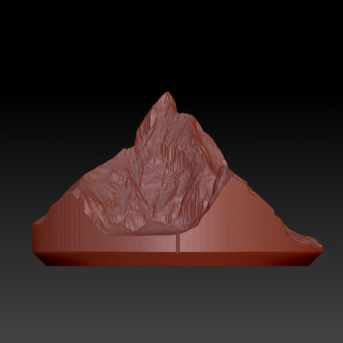 三维图 圆雕图 模型 3D STL 精雕 木雕 雕刻图S山峰模型251122